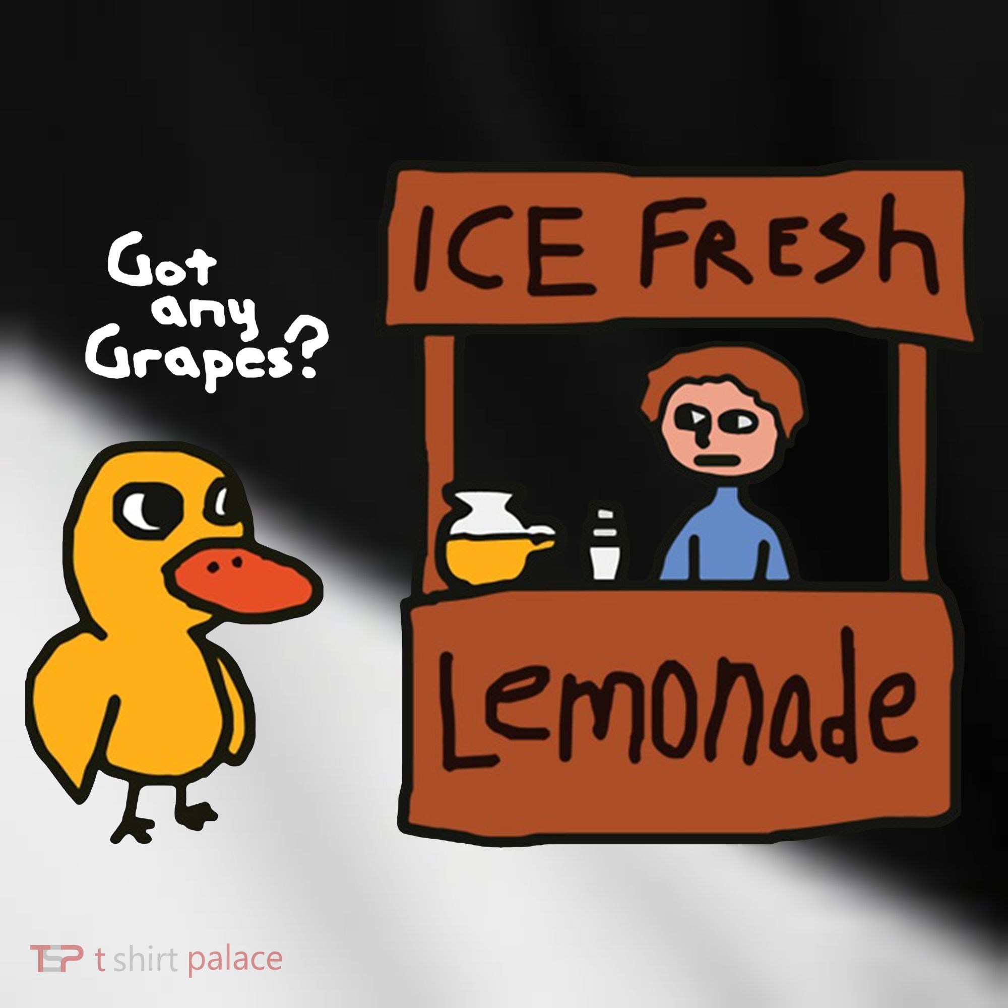 Got Any Grapes Duck Song Lemonade Toddler Fine Jersey T-Shirt