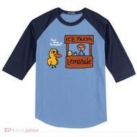 Got Any Grapes Duck Song Lemonade Raglan Baseball Sleeve Shirt thumb 0
