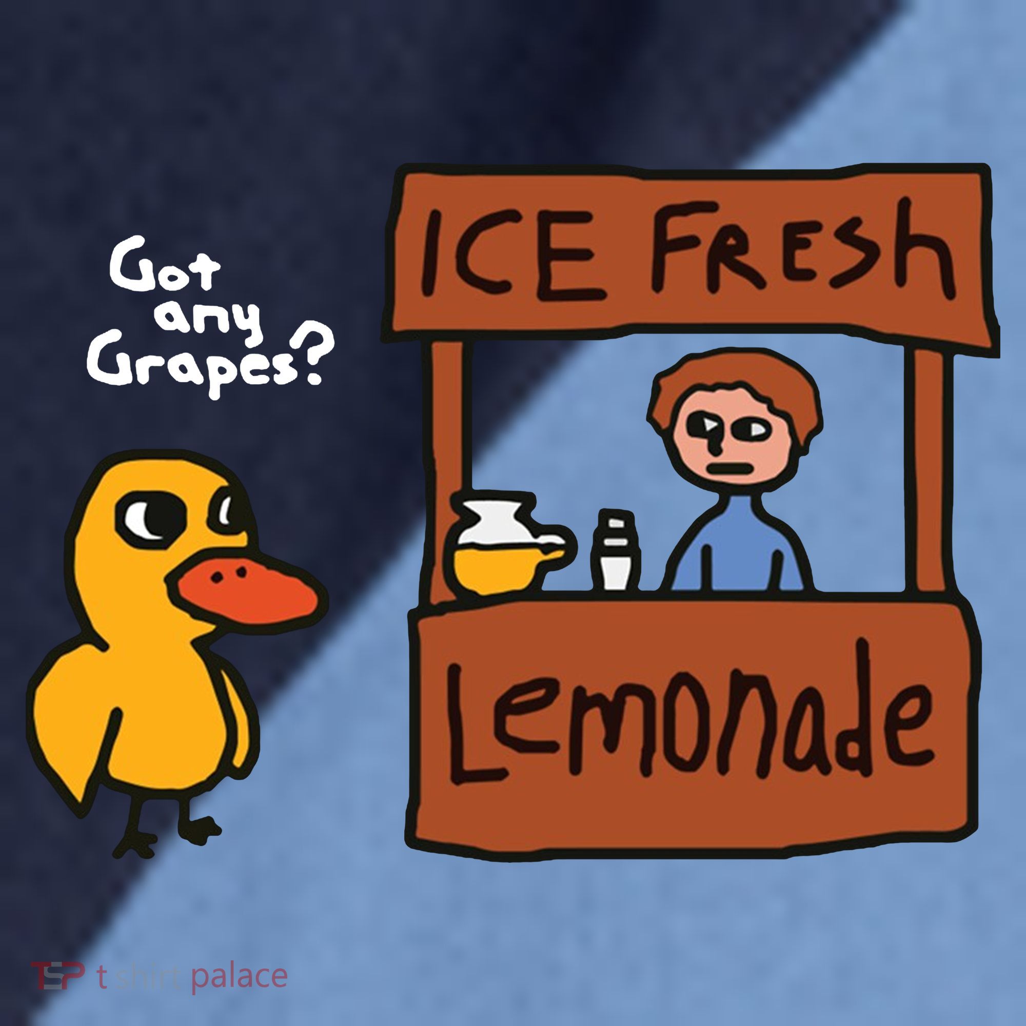 Got Any Grapes Duck Song Lemonade Raglan Baseball Sleeve Shirt