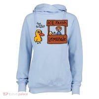 Got Any Grapes Duck Song Lemonade Womens Funnel Neck Pullover Hood thumb 0