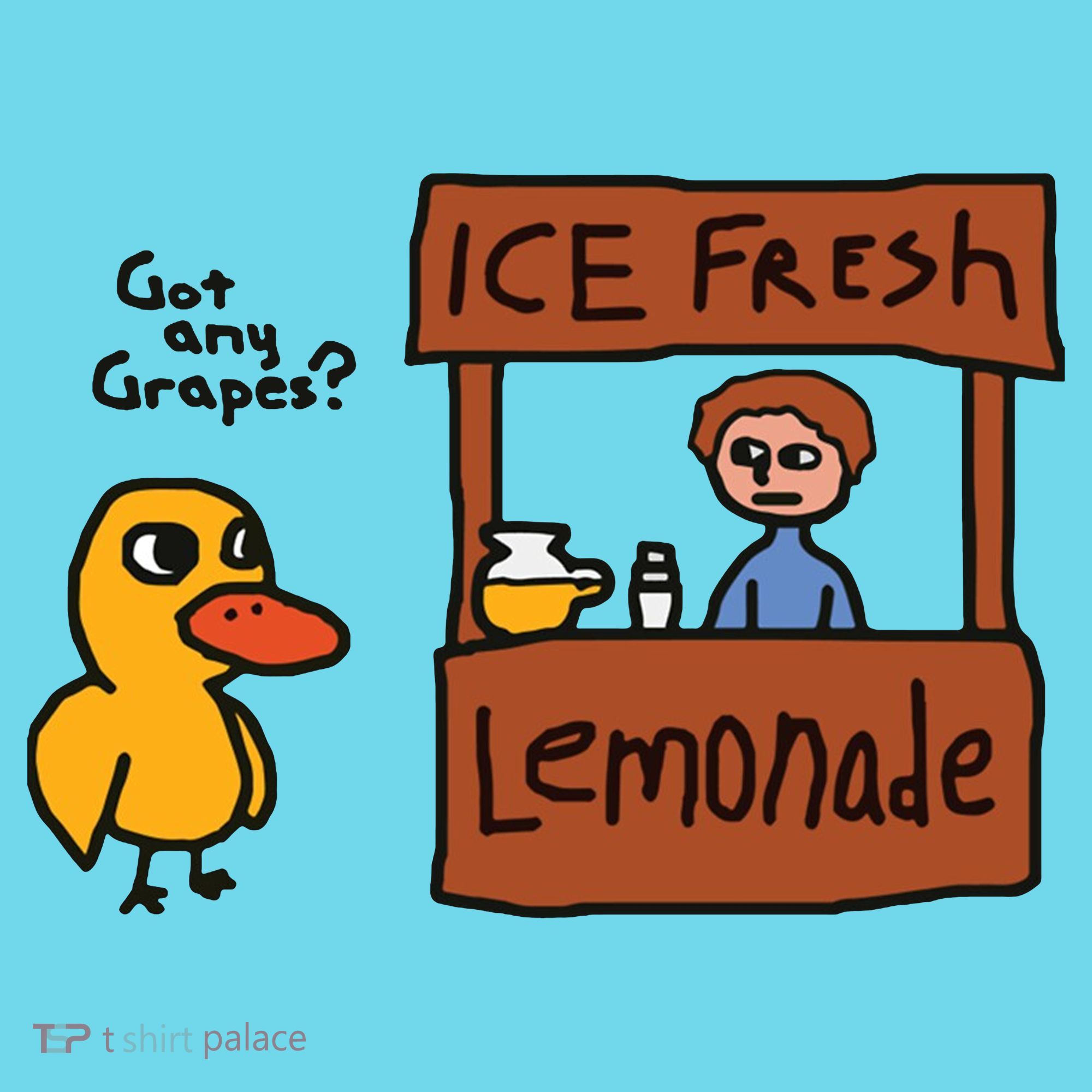 Got Any Grapes Duck Song Lemonade Magnet