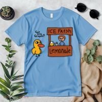 Got Any Grapes Duck Song Lemonade Premium T-Shirt thumb 2
