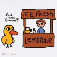 Got Any Grapes Duck Song Lemonade Garment-Dyed Sweatshirt thumb 2