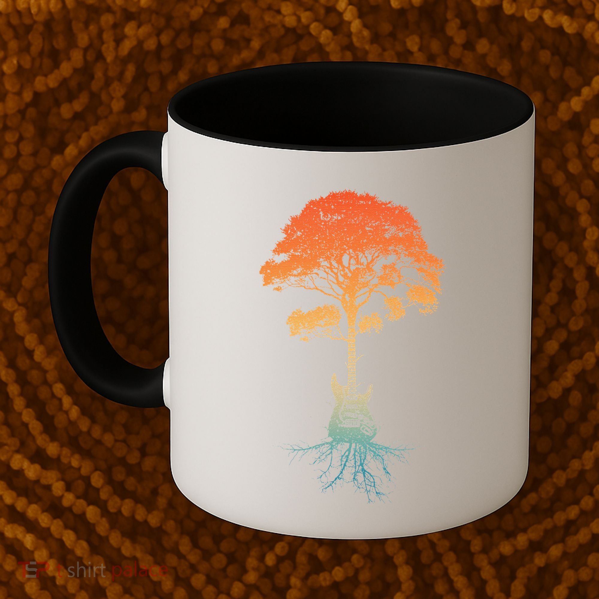 Guitar Art Guitar Player Rockstar Guitarist Coffee Mug