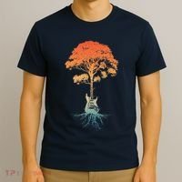 Guitar Art Guitar Player Rockstar Guitarist T-Shirt thumb 3