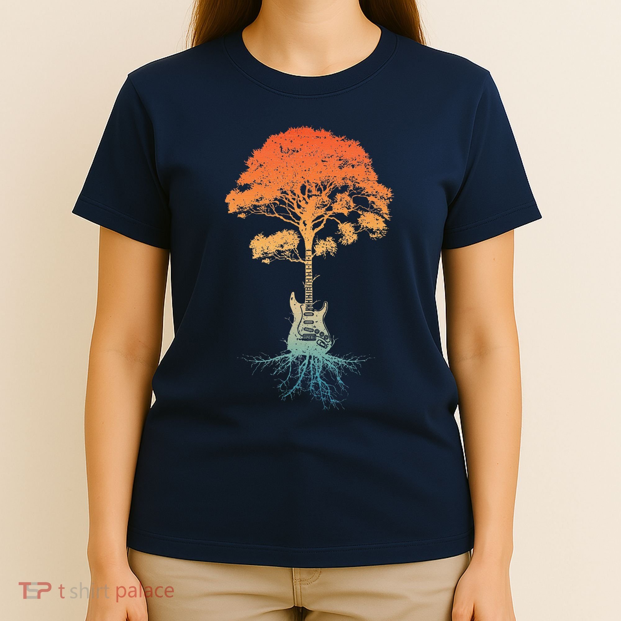 Guitar Art Guitar Player Rockstar Guitarist T-Shirt