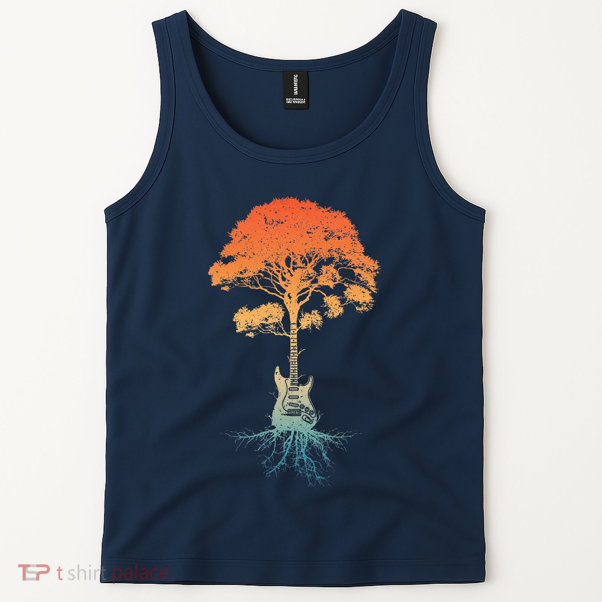 Guitar Art Guitar Player Rockstar Guitarist Tank Top