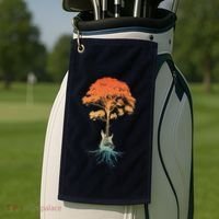 Guitar Art Guitar Player Rockstar Guitarist Golf Towel thumb 2