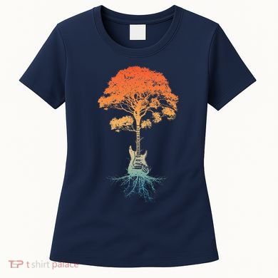 Guitar Art Guitar Player Rockstar Guitarist Women's T-Shirt