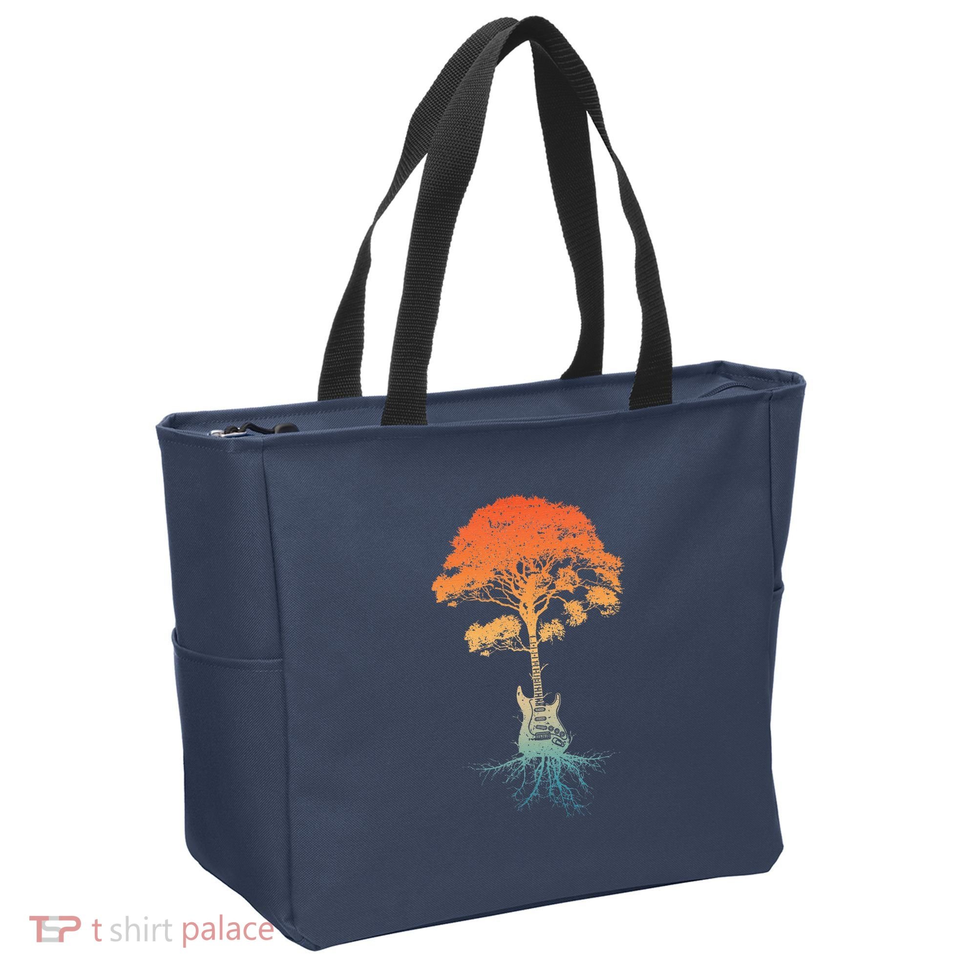Guitar Art Guitar Player Rockstar Guitarist Tote Bag