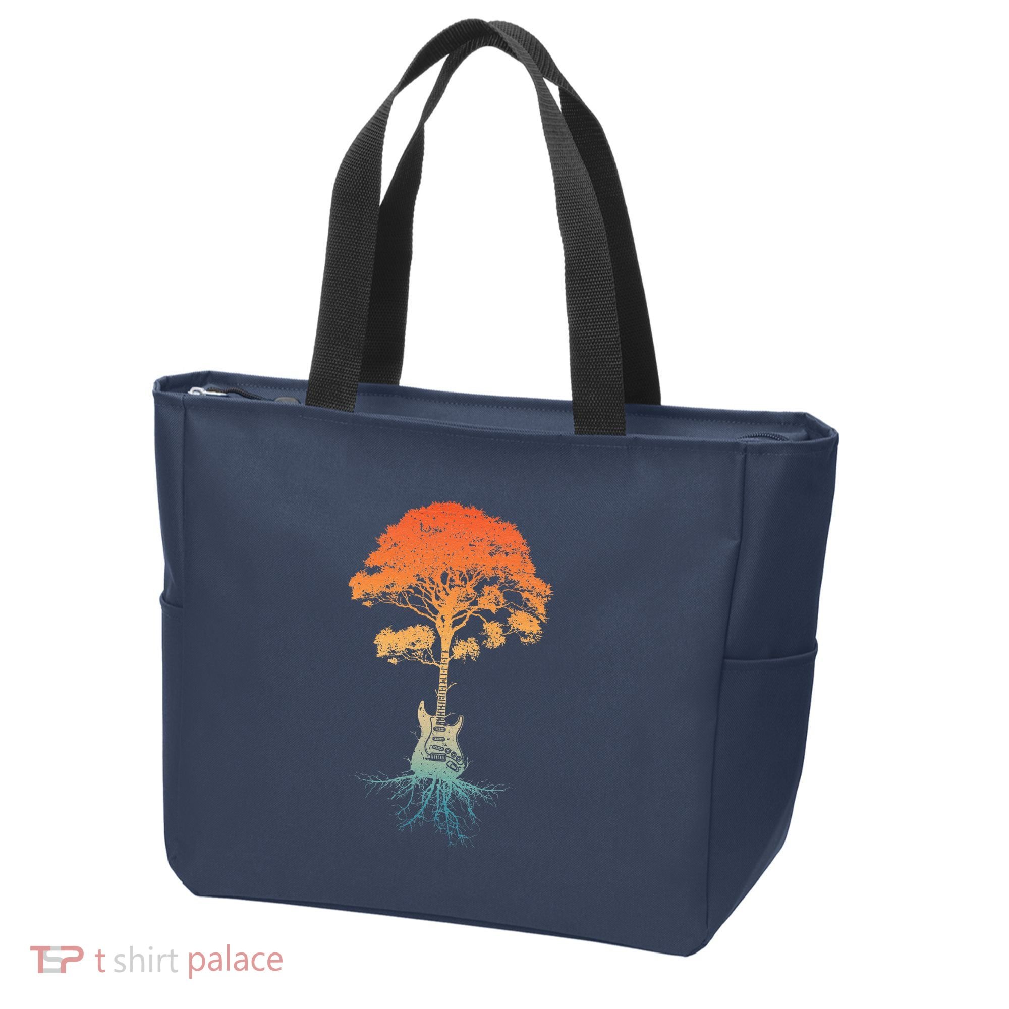 Guitar Art Guitar Player Rockstar Guitarist Tote Bag