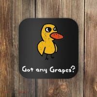 Got Any Grapes Duck Coaster thumb 0