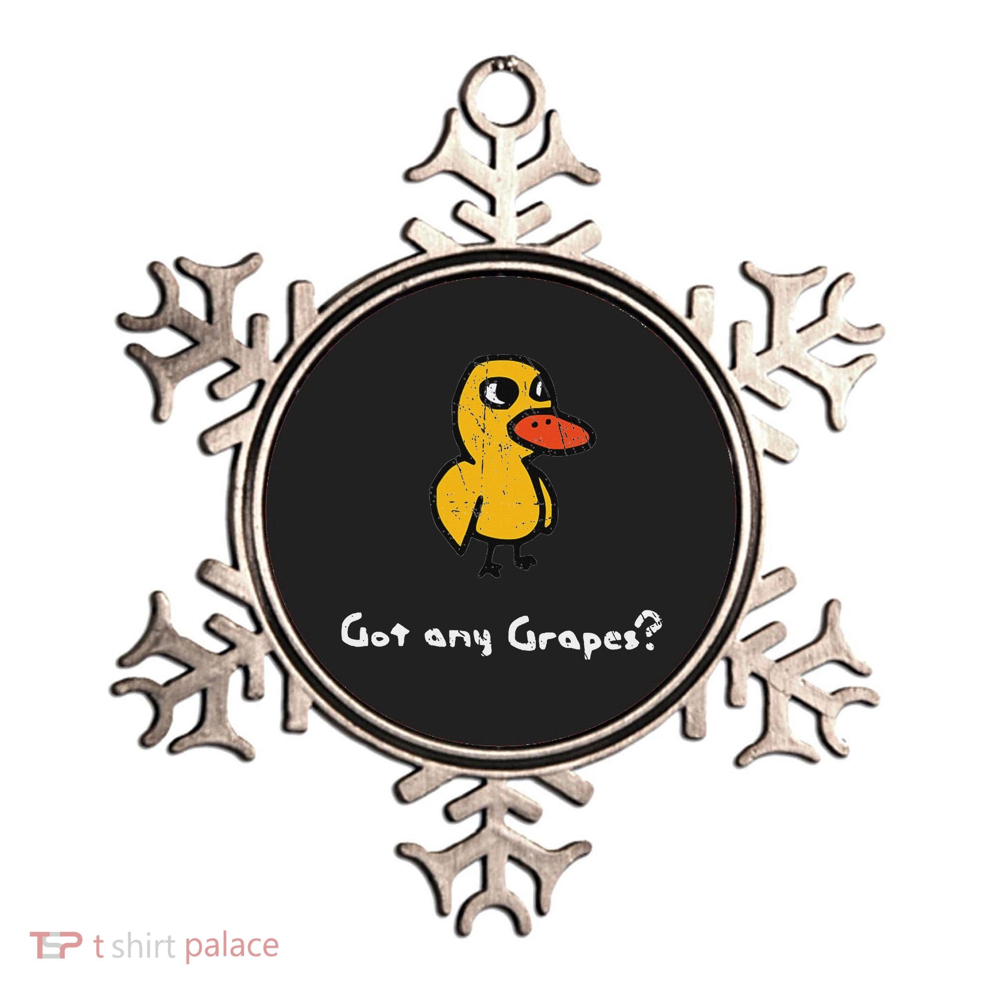 Got Any Grapes Duck Ornament
