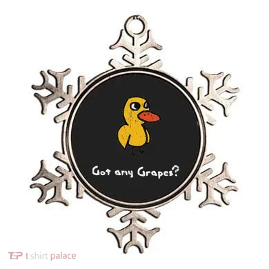 Got Any Grapes Duck Ornament