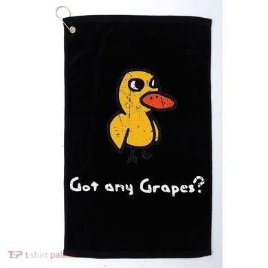 Got Any Grapes Duck Golf Towel