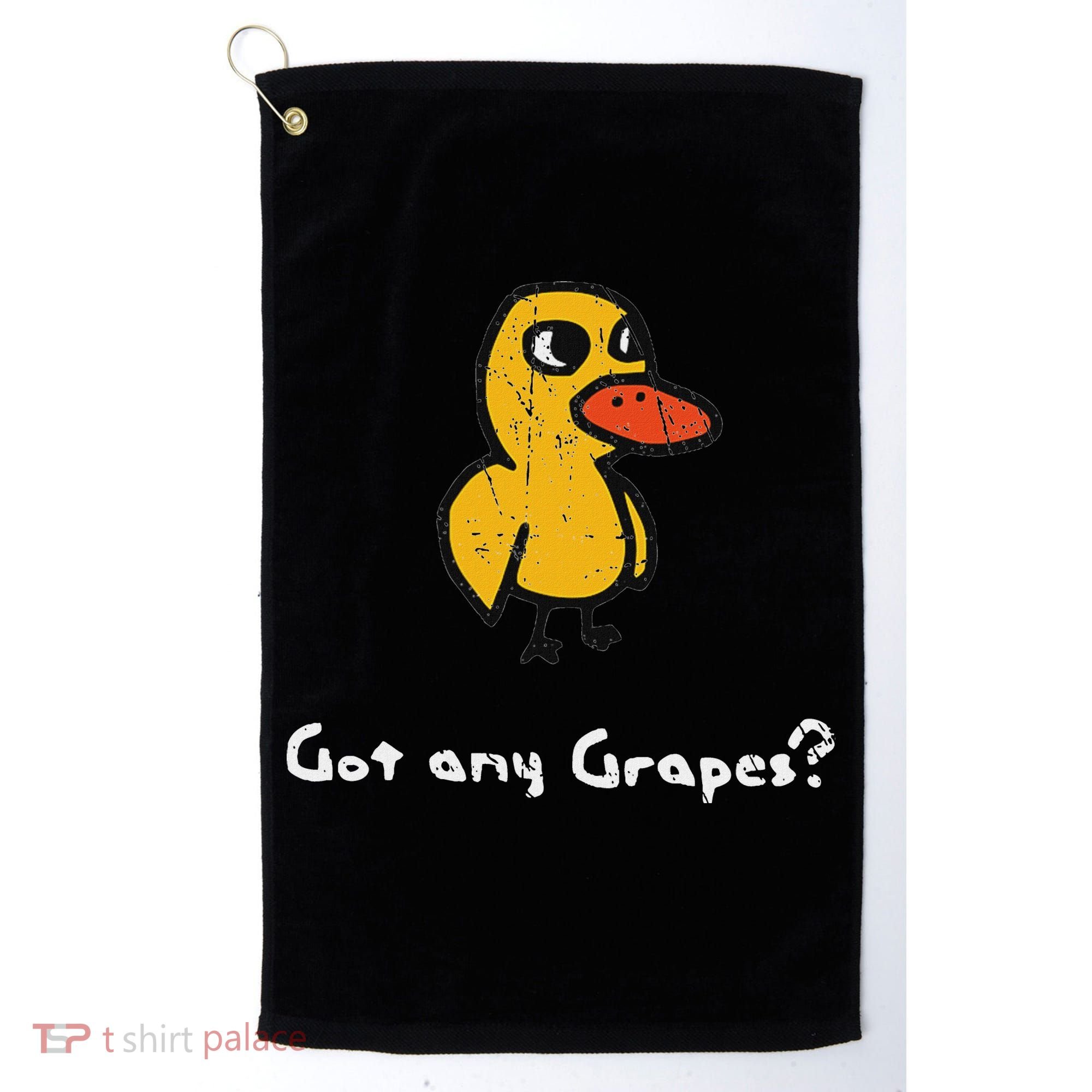 Got Any Grapes Duck Golf Towel