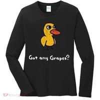 Got Any Grapes Duck Women's Long Sleeve Shirt thumb 0