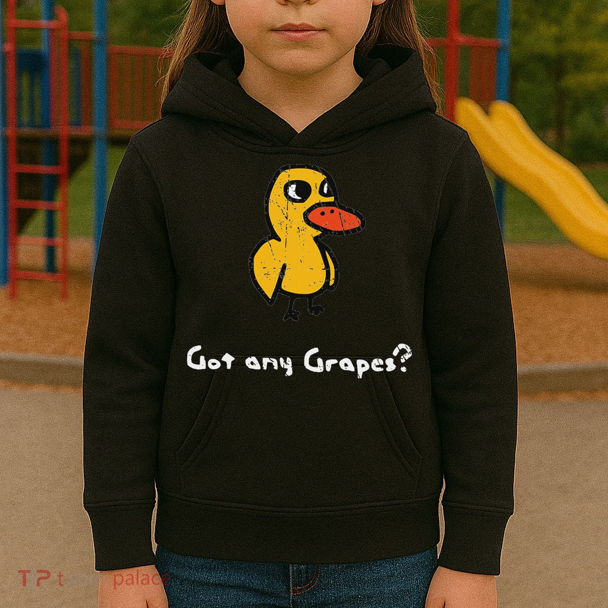 Got Any Grapes Duck Kids Hoodie