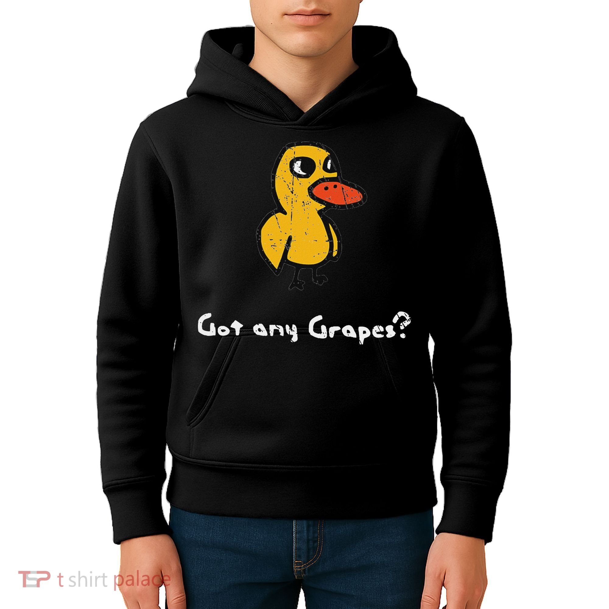 Got Any Grapes Duck Kids Hoodie
