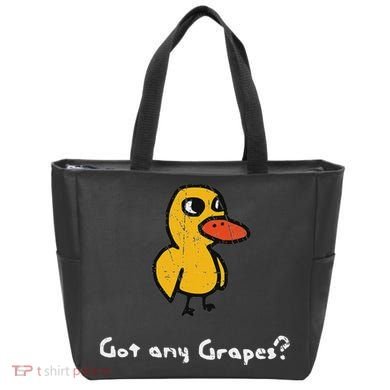 Got Any Grapes Duck Tote Bag