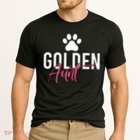 Golden Aunt Golden Retriever Aunt Cooling Performance Crew T-Shirt thumb 2