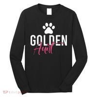 Golden Aunt Golden Retriever Aunt Long Sleeve Shirt thumb 0