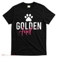 Golden Aunt Golden Retriever Aunt T-Shirt thumb 0