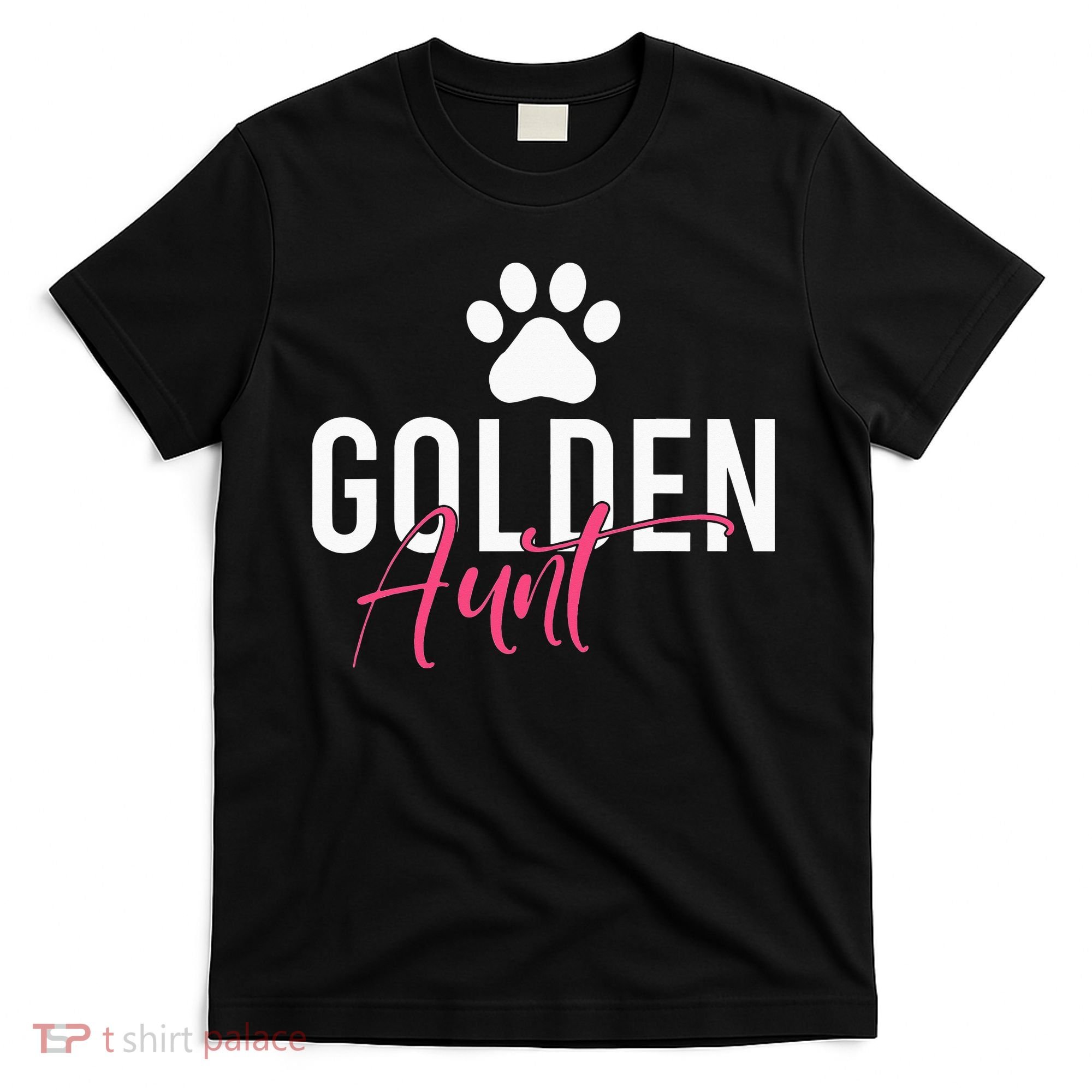 Golden Aunt Golden Retriever Aunt T-Shirt