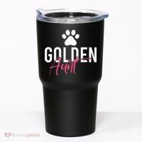 Golden Aunt Golden Retriever Aunt Tumbler thumb 0
