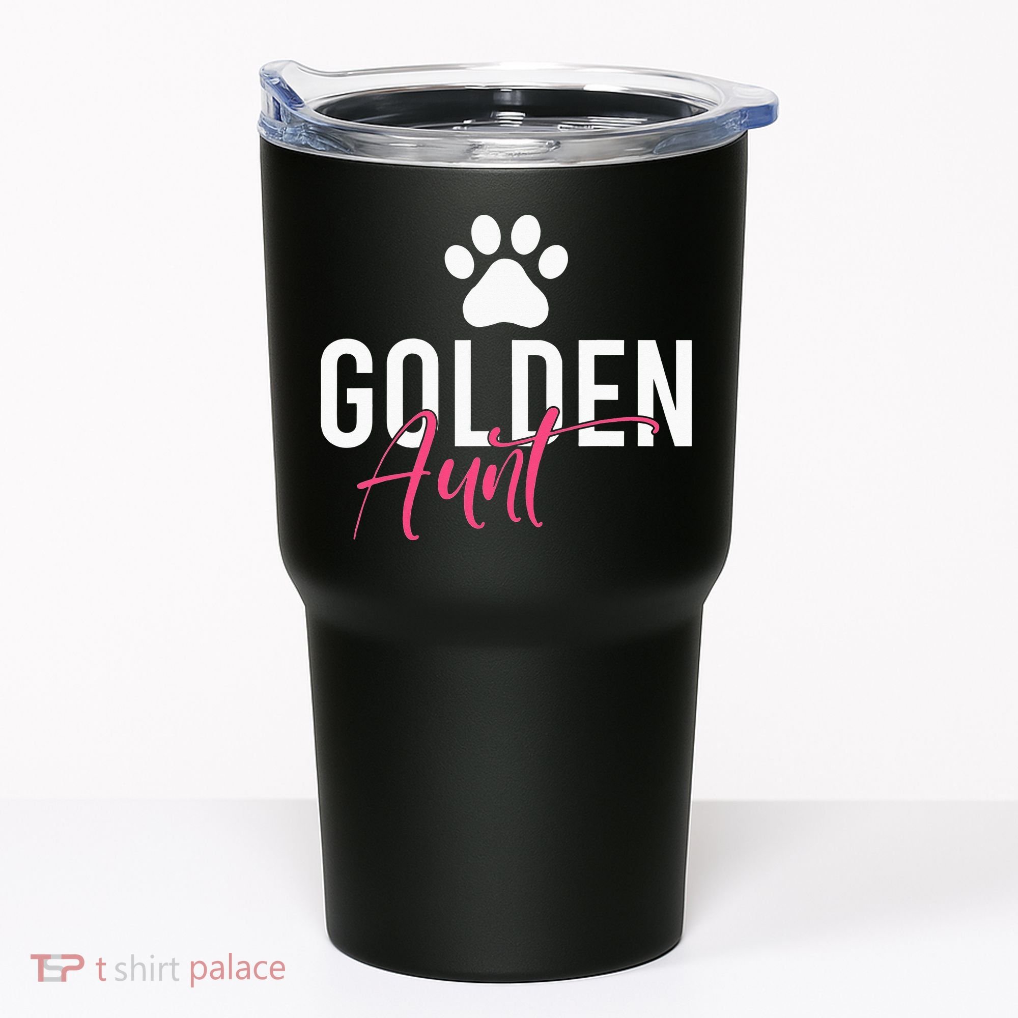 Golden Aunt Golden Retriever Aunt Tumbler