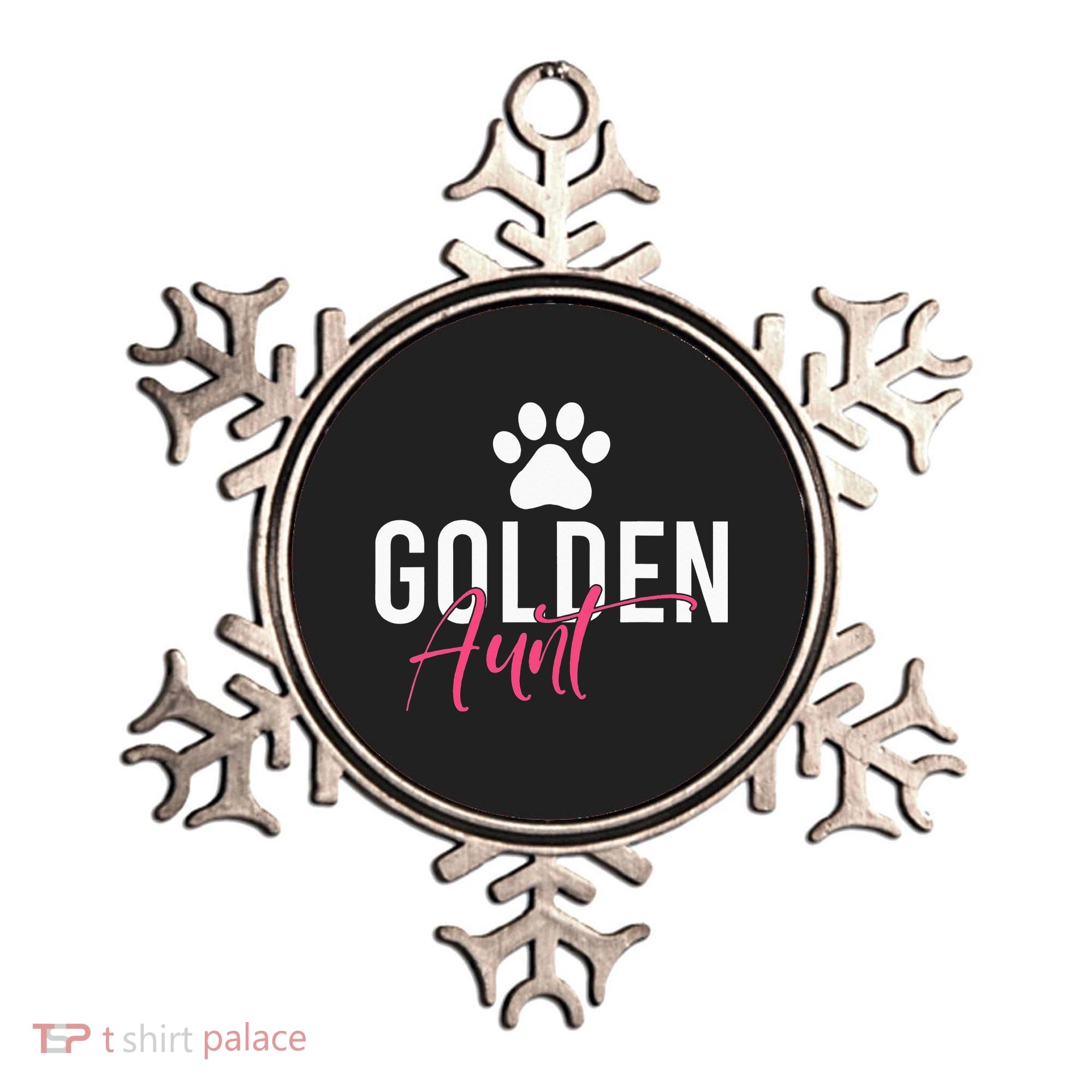Golden Aunt Golden Retriever Aunt Ornament