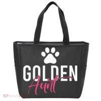 Golden Aunt Golden Retriever Aunt Tote Bag thumb 0