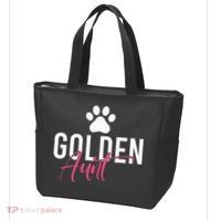 Golden Aunt Golden Retriever Aunt Tote Bag thumb 3