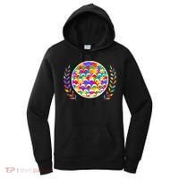 Golf Autism Golf Awareness Acceptance Golfers Tee Gift Women's Hoodie thumb 0