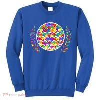 Golf Autism Golf Awareness Acceptance Golfers Tee Gift Sweatshirt thumb 0