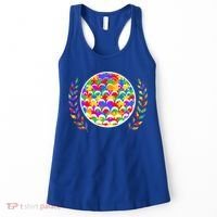 Golf Autism Golf Awareness Acceptance Golfers Tee Gift Women's Tank Top thumb 0