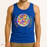 Golf Autism Golf Awareness Acceptance Golfers Tee Gift Tank Top thumb 3