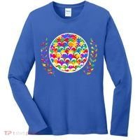 Golf Autism Golf Awareness Acceptance Golfers Tee Gift Women's Long Sleeve Shirt thumb 0