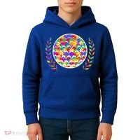 Golf Autism Golf Awareness Acceptance Golfers Tee Gift Kids Hoodie thumb 4