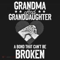 Grandma And Granddaughter A Bond That Can't Be Broken Meaningful Gift Pajama Set thumb 2