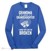 Grandma And Granddaughter A Bond That Can't Be Broken Meaningful Gift Long Sleeve Shirt thumb 0