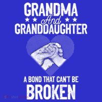 Grandma And Granddaughter A Bond That Can't Be Broken Meaningful Gift Long Sleeve Shirt thumb 2