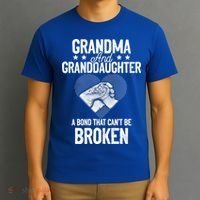 Grandma And Granddaughter A Bond That Can't Be Broken Meaningful Gift T-Shirt thumb 3