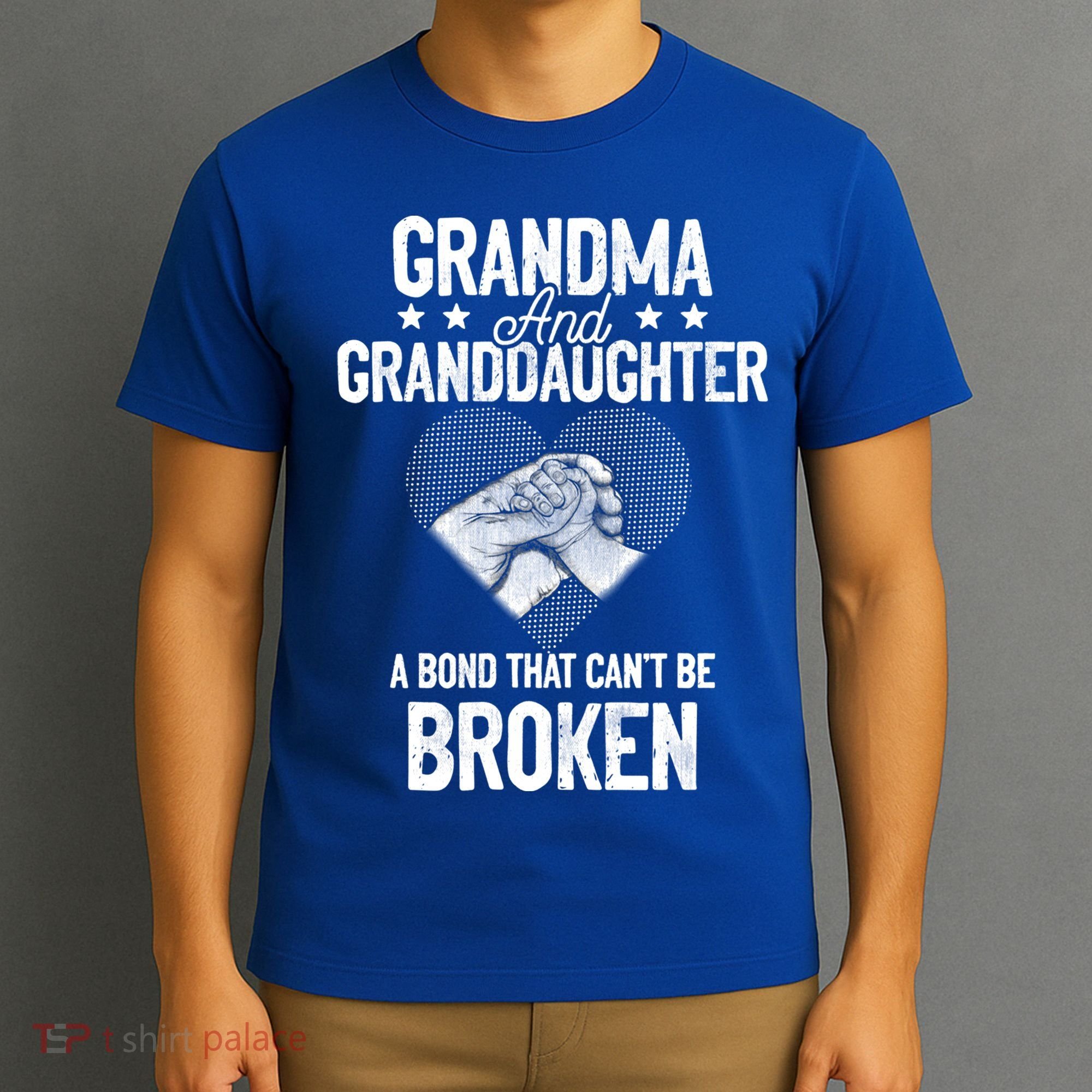 Grandma And Granddaughter A Bond That Can't Be Broken Meaningful Gift T-Shirt