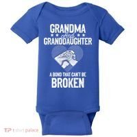 Grandma And Granddaughter A Bond That Can't Be Broken Meaningful Gift Baby Bodysuit thumb 0