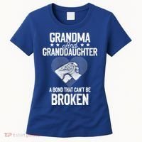 Grandma And Granddaughter A Bond That Can't Be Broken Meaningful Gift Women's T-Shirt thumb 0