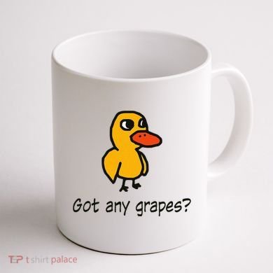 Got Any Grapes Apparel Coffee Mug back