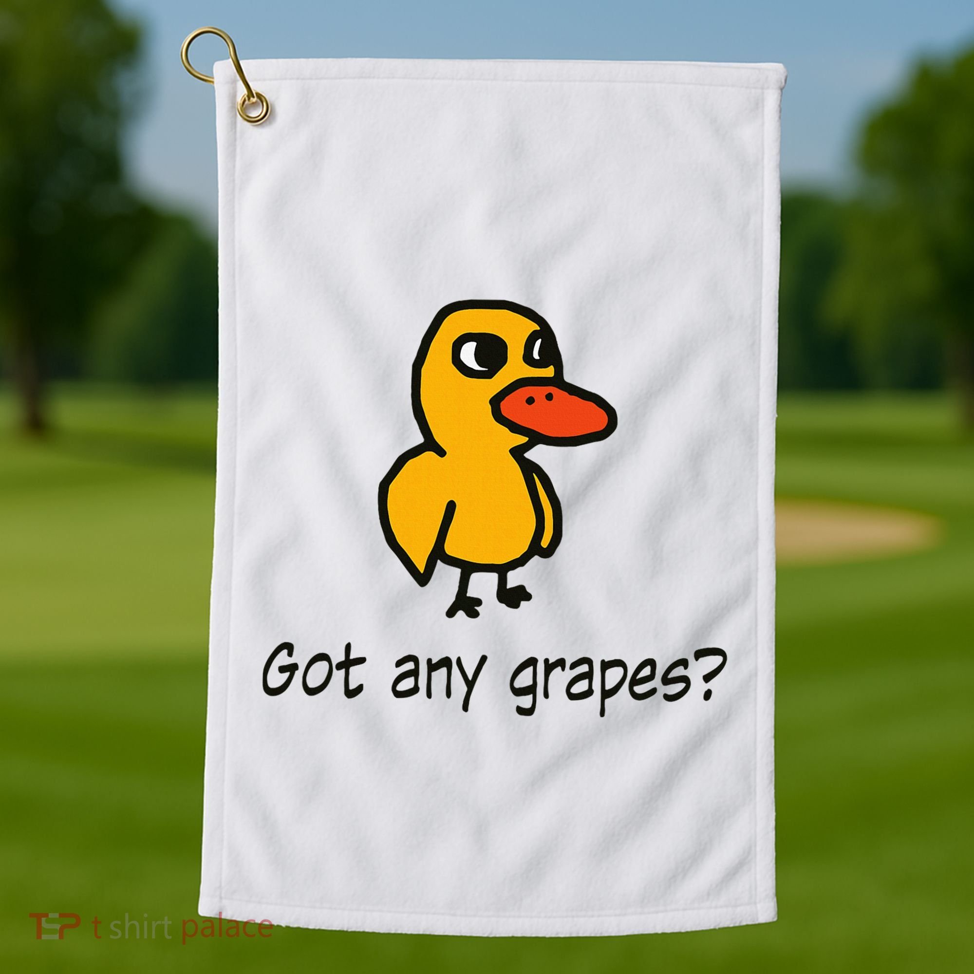 Got Any Grapes Apparel Golf Towel