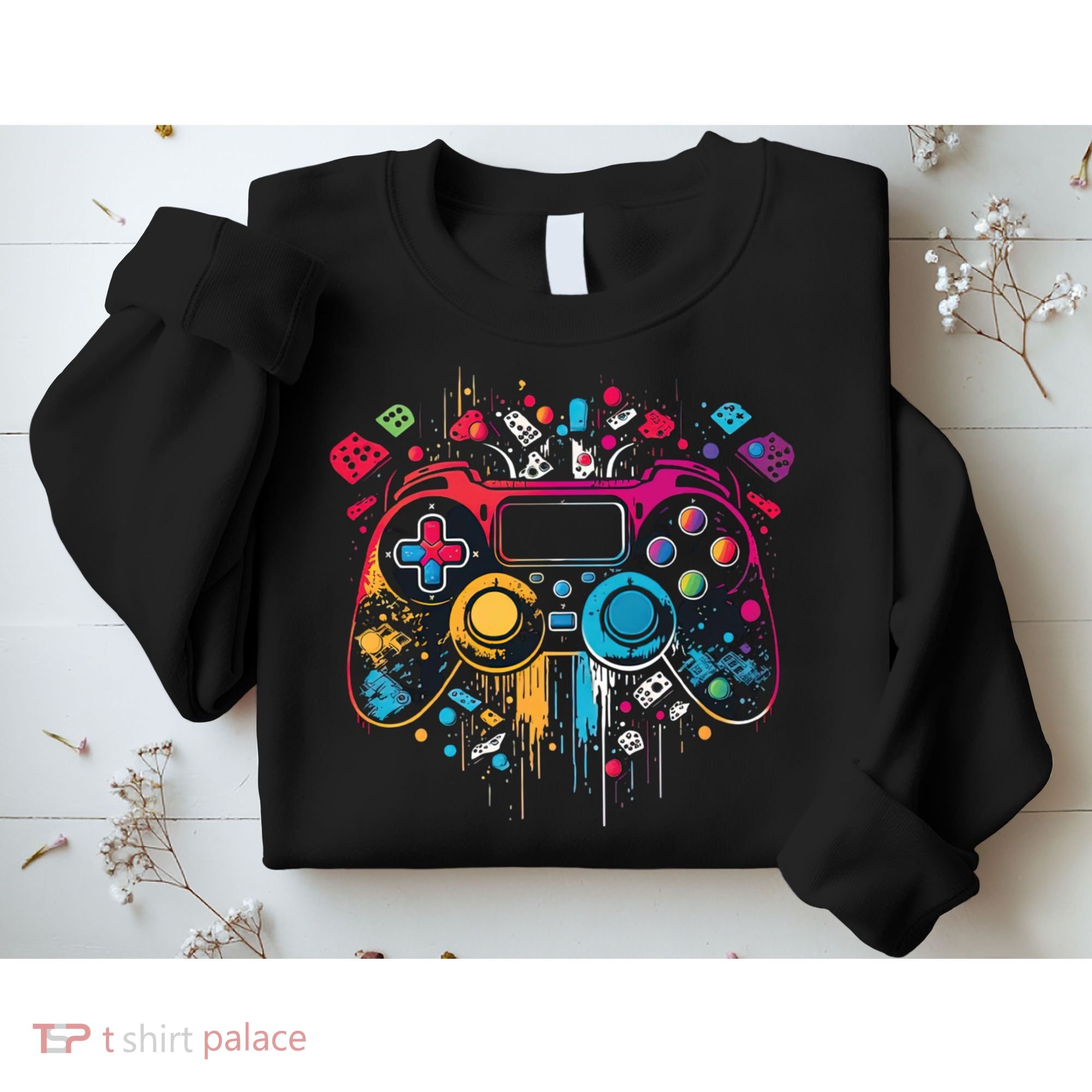 Gamer Aesthetic Graphic Gaming Video Games Teens Sweatshirt