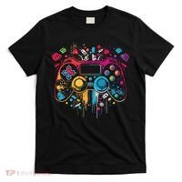 Gamer Aesthetic Graphic Gaming Video Games Teens T-Shirt thumb 0